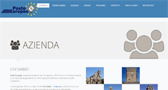Desktop Screenshot of posteeuropee.com